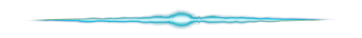 Cyan lens flare divider